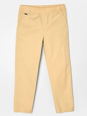 Spodnie materiałowe Lacoste