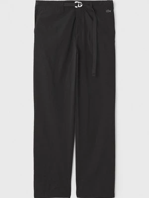 Spodnie materiałowe Lacoste