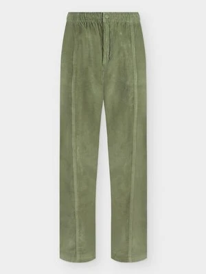 Spodnie materiałowe Lacoste khaki