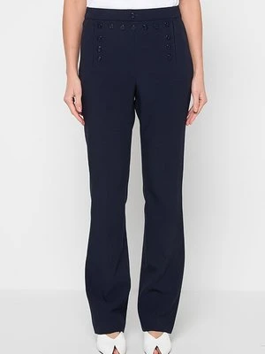 Spodnie materiałowe Lauren Ralph Lauren