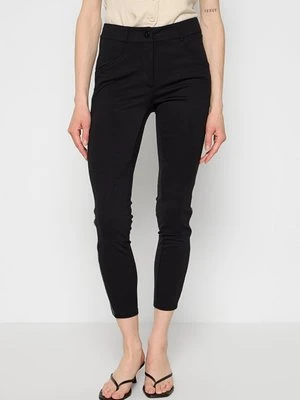 Spodnie materiałowe Lauren Ralph Lauren czarny