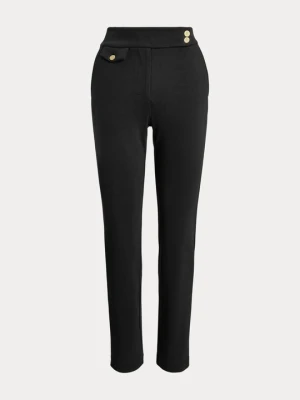 Spodnie materiałowe Lauren Ralph Lauren czarny