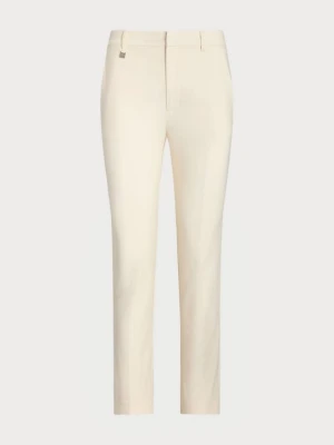 Spodnie materiałowe Lauren Ralph Lauren mleczny
