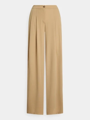 Spodnie materiałowe Lauren Ralph Lauren tan