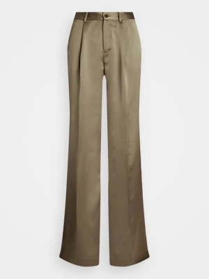 Spodnie materiałowe Lauren Ralph Lauren tan