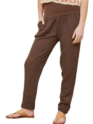 Spodnie materiałowe Le Monde du Lin