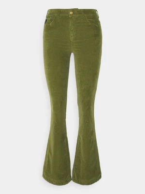 Spodnie materiałowe LOIS JEANS ciemnozielony