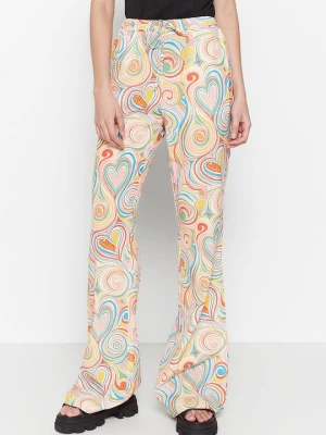 Spodnie materiałowe LOVE MOSCHINO