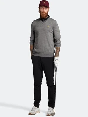 Spodnie materiałowe Lyle & Scott