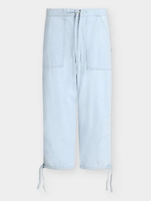 Spodnie materiałowe Mads Nørgaard jasnoniebieski denim