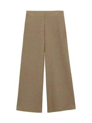 Spodnie materiałowe Mango khaki