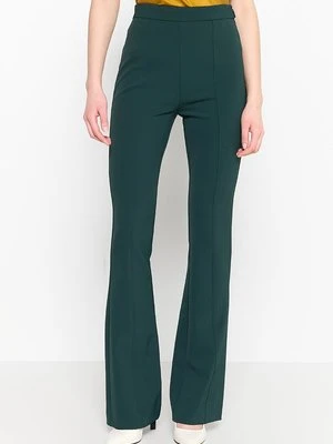 Spodnie materiałowe MARCIANO BY GUESS ciemnozielony