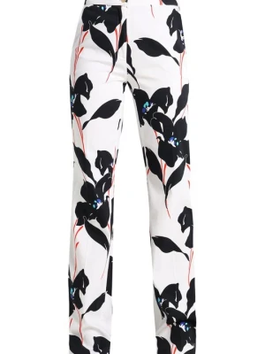 Spodnie materiałowe MARCIANO BY GUESS biały