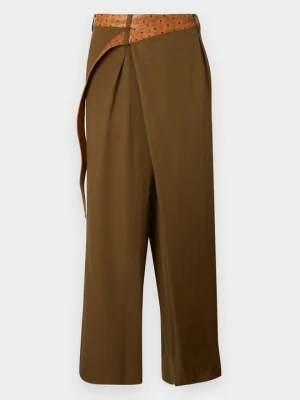 Spodnie materiałowe MCM khaki