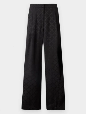 Spodnie materiałowe Michael Kors czarny