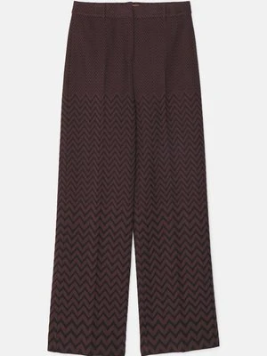 Spodnie materiałowe Missoni brązowy
