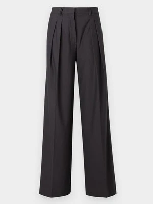 Spodnie materiałowe MM By Max Mara szary