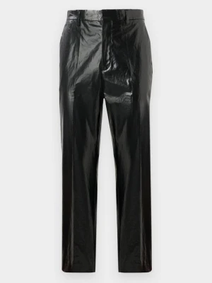 Spodnie materiałowe MM6 Maison Margiela czarny