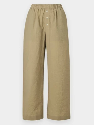 Spodnie materiałowe Nanushka khaki