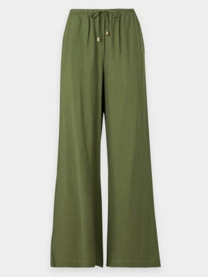 Spodnie materiałowe New Look khaki