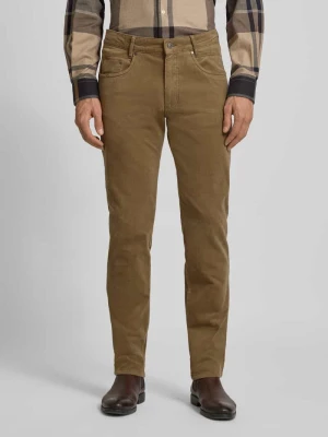 Spodnie materiałowe o kroju modern fit z 5 kieszeniami Bugatti