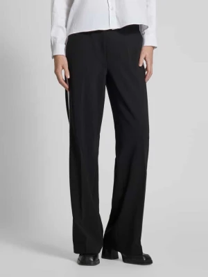 Spodnie materiałowe o kroju regular fit w kant model ‘AMELIE GALLON’ CAMBIO