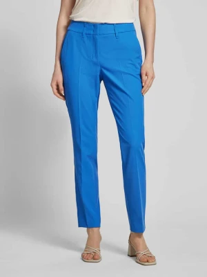 Spodnie materiałowe o kroju regular fit w kant model ‘DENISE8’ Gardeur