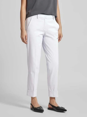 Spodnie materiałowe o kroju regular fit w kant model ‘KRYSTAL’ CAMBIO