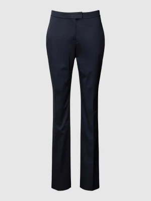 Spodnie materiałowe o kroju regular fit w kant model ‘Temartha’ BOSS Black Women