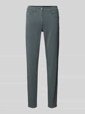 Spodnie materiałowe o kroju regular fit z 5 kieszeniami LUISA CERANO