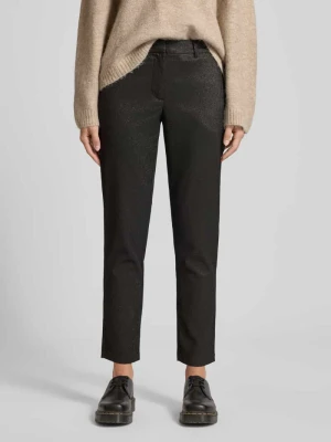 Spodnie materiałowe o kroju regular fit z dodatkiem wiskozy model ‘BOSSELLA’ Pieces