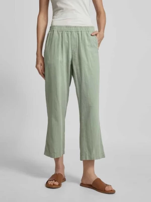 Spodnie materiałowe o kroju regular fit z elastycznym pasem model ‘Linn Jump’ Angels