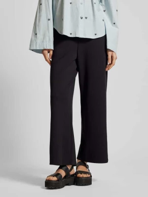 Spodnie materiałowe o kroju regular fit z elastycznym pasem Tom Tailor Denim