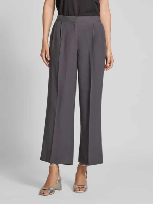 Spodnie materiałowe o kroju regular fit z kantami Jake*s Collection