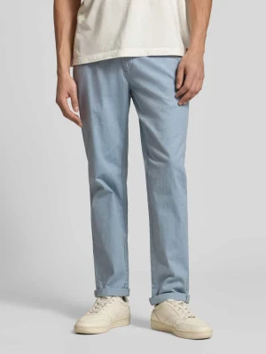 Spodnie materiałowe o kroju regular fit z Mieszanka bawełny Model 'MARCO FURY' jack & jones