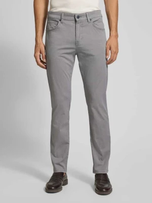 Spodnie materiałowe o kroju regular fit z mieszanki bawełny model ‘RE.MAINE5’ Boss