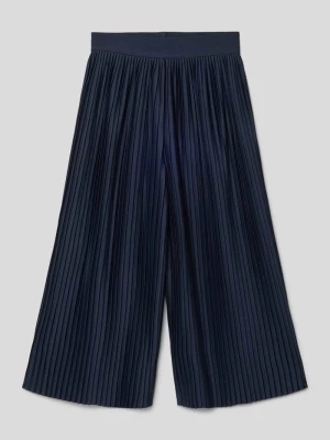 Spodnie materiałowe o kroju regular fit z plisami s.Oliver RED LABEL