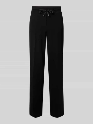 Spodnie materiałowe o kroju regular fit z tunelem model ‘Macie’ OPUS PANTS
