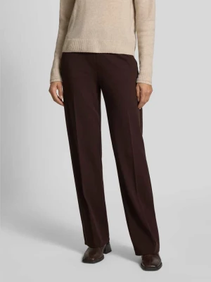 Spodnie materiałowe o kroju regular fit z tunelem model ‘Macie’ OPUS PANTS