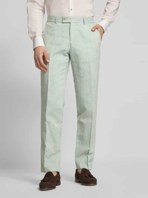 Zdjęcie produktu Spodnie materiałowe o kroju regular fit ze szlufkami na pasek model ‘Paco’ CG - Club of Gents