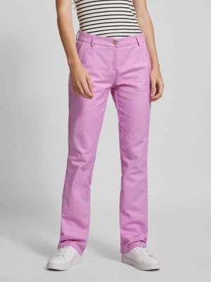 Spodnie materiałowe o kroju regular fit ze szlufkami na pasek model ‘Style.Maron’ BRAX