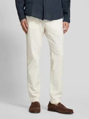 Spodnie materiałowe o kroju relaxed fit z czystej bawełny model ‘HARLEM’ Tommy Hilfiger