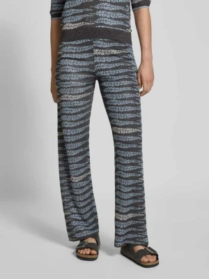 Spodnie materiałowe o kroju relaxed fit z mieszanki wiskozy z tunelem Scotch & Soda