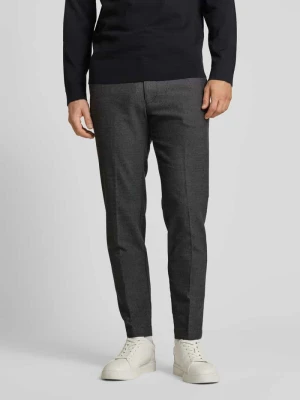Spodnie materiałowe o kroju slim fit w kant model ‘BRAVO’ CINQUE