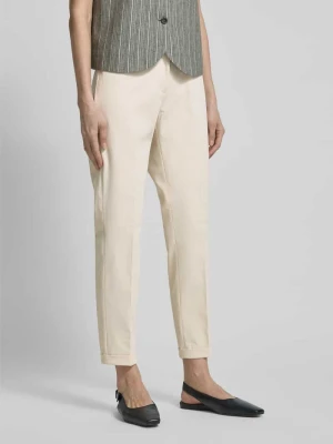 Spodnie materiałowe o kroju slim fit w kant model ‘KATHREEN’ CAMBIO
