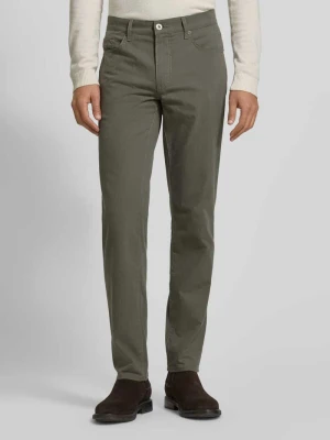 Spodnie materiałowe o kroju slim fit z 5 kieszeniami model ‘Cadiz’ BRAX