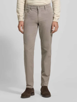 Spodnie materiałowe o kroju slim fit z 5 kieszeniami model ‘Cadiz’ BRAX