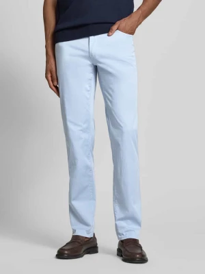 Spodnie materiałowe o kroju slim fit z dodatkiem lyocellu model ‘Cadiz’ BRAX