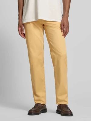 Spodnie materiałowe o kroju slim fit z dodatkiem lyocellu model ‘Cadiz’ BRAX