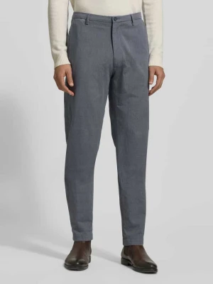 Spodnie materiałowe o kroju slim fit z dodatkiem streczu model ‘CiBrody’ CINQUE